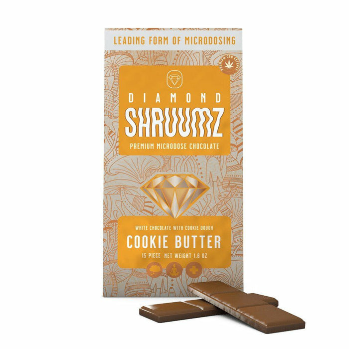 Diamond Shruumz Microdose Chocolate Bar