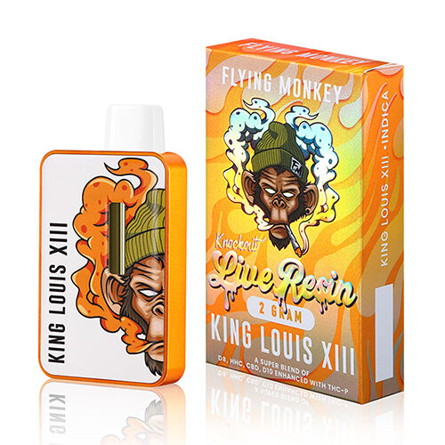 Flying Monkey Delta 8 Live Resin Disposable King Louis XIII