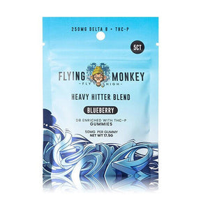 Flying Monkey Heavy Hitter Delta 8 Gummies Blueberry