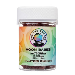 Galaxy Treats Moon Babies HHC Gummies Plutos Punch