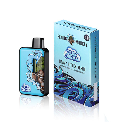 Blue Monkey Vapes Heavy Hitter Delta 8 Disposable Vape by Flying Monkey BLUE LEMON BALL - Monkey Blue Monkey Vapes Heavy Hitter Delta 8 Disposable Vape by Flying Monkey BLUE LEMON BALL - Monkey