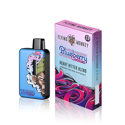 Heavy Hitter Delta 8 Disposable Vape by Flying Monkey | 2 Grams Heavy Hitter Delta 8 Disposable Vape by Flying Monkey | 2 Grams