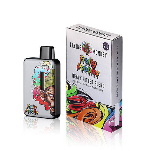 Heavy Hitter Delta 8 Disposable Vape by Flying Monkey | 2 Grams Heavy Hitter Delta 8 Disposable Vape by Flying Monkey | 2 Grams
