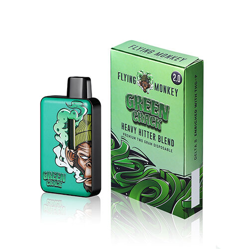 Heavy Hitter Delta 8 Disposable Vape by Flying Monkey | 2 Grams Heavy Hitter Delta 8 Disposable Vape by Flying Monkey | 2 Grams