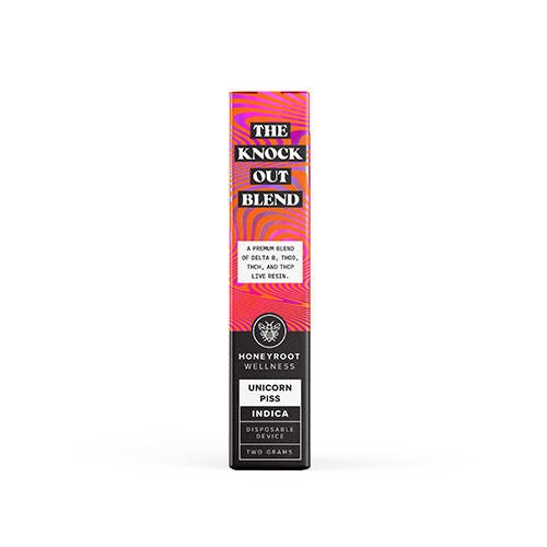 Honeyroot Knock Out Blend Disposable Vape | 2-Grams Honeyroot Knock Out Blend Disposable Vape | 2-Grams