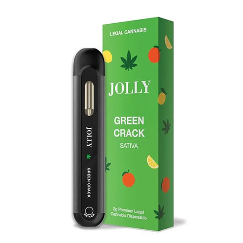 Jolly Cannabis Disposable Green Crack
