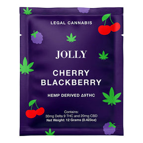 Jolly Cannabis Gummies 2-Pack Cherry Blackberry