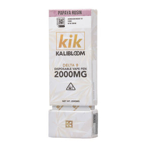 Kalibloom KIK Delta 8 Disposable Papaya Rosin