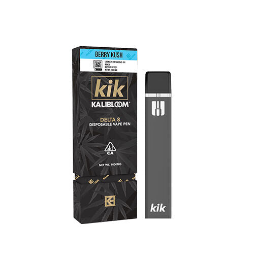 Kalibloom KIK Delta 8 Disposable Vape Berry Kush