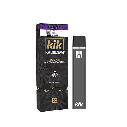 Kalibloom KIK Delta 8 Disposable Vape Grape Ape