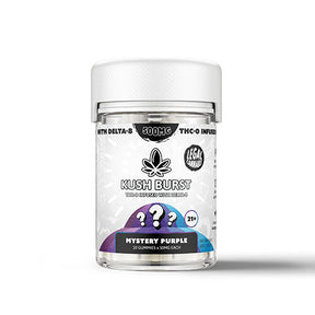 Kush Burst THC-O Gummies Mystery Purple