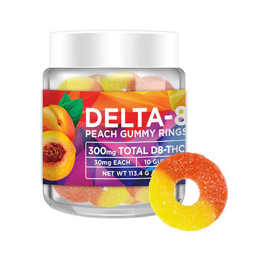 No Cap Delta 8 Gummies Peach