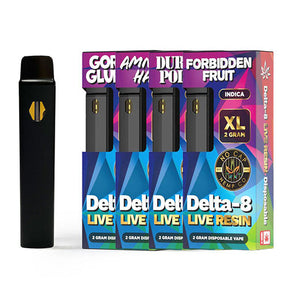No Cap Delta 8 Live Resin Disposable Vape