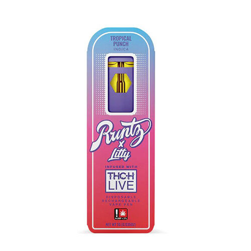 Runtz x Litty THC-H Live Resin Disposable Tropical Punch