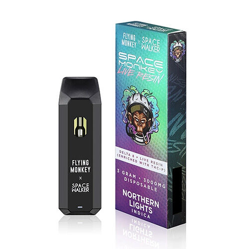 Space Monkey Live Resin Delta 8 Disposable Vape | 3 Grams Space Monkey Live Resin Delta 8 Disposable Vape | 3 Grams