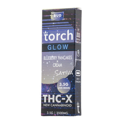 Torch Glow THC-X Live Resin Disposable Vape | 3.5 Grams