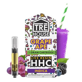 Tre House HHC Live Resin Cartridge Grape Ape