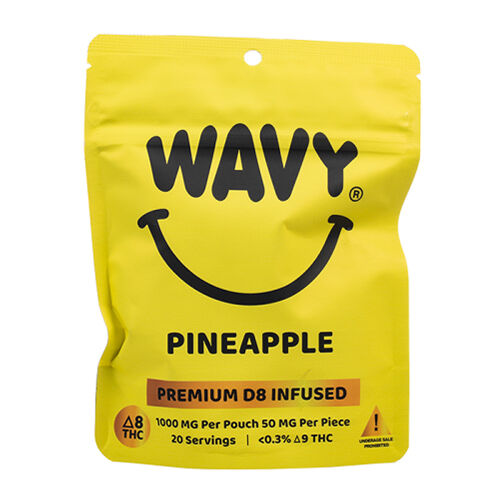 Wavy Delta 8 Gummies Pineapple