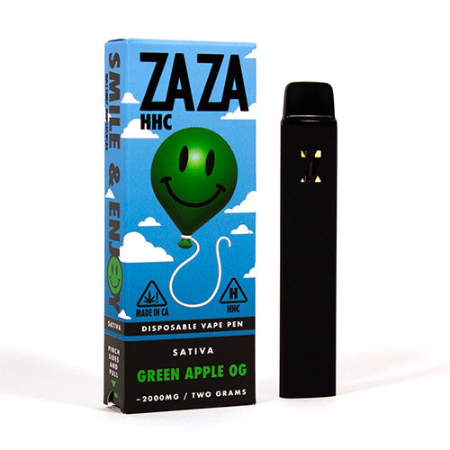 ZAZA HHC Disposable Vape Green Apple OG