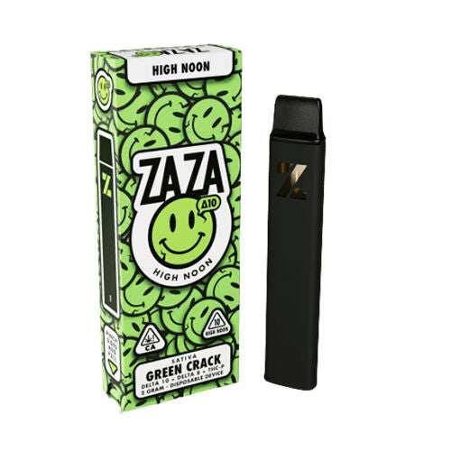 ZAZA High Noon Delta 10 Disposable Green Crack
