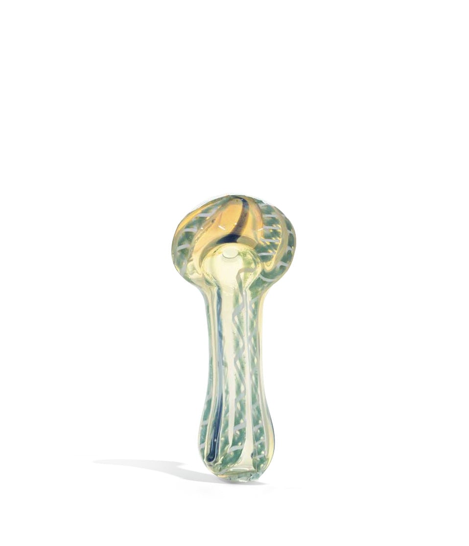 3 inch Mix Color Hand Pipe glass hand pipe on white background