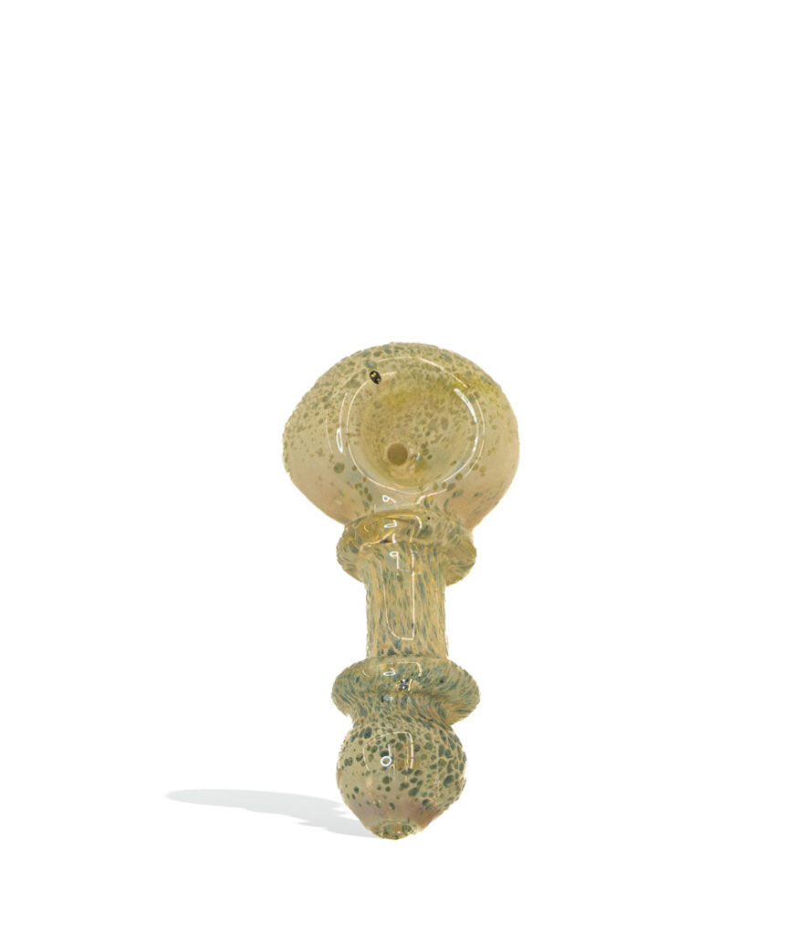 4 inch Small Hand Pipe glass hand pipe on white background