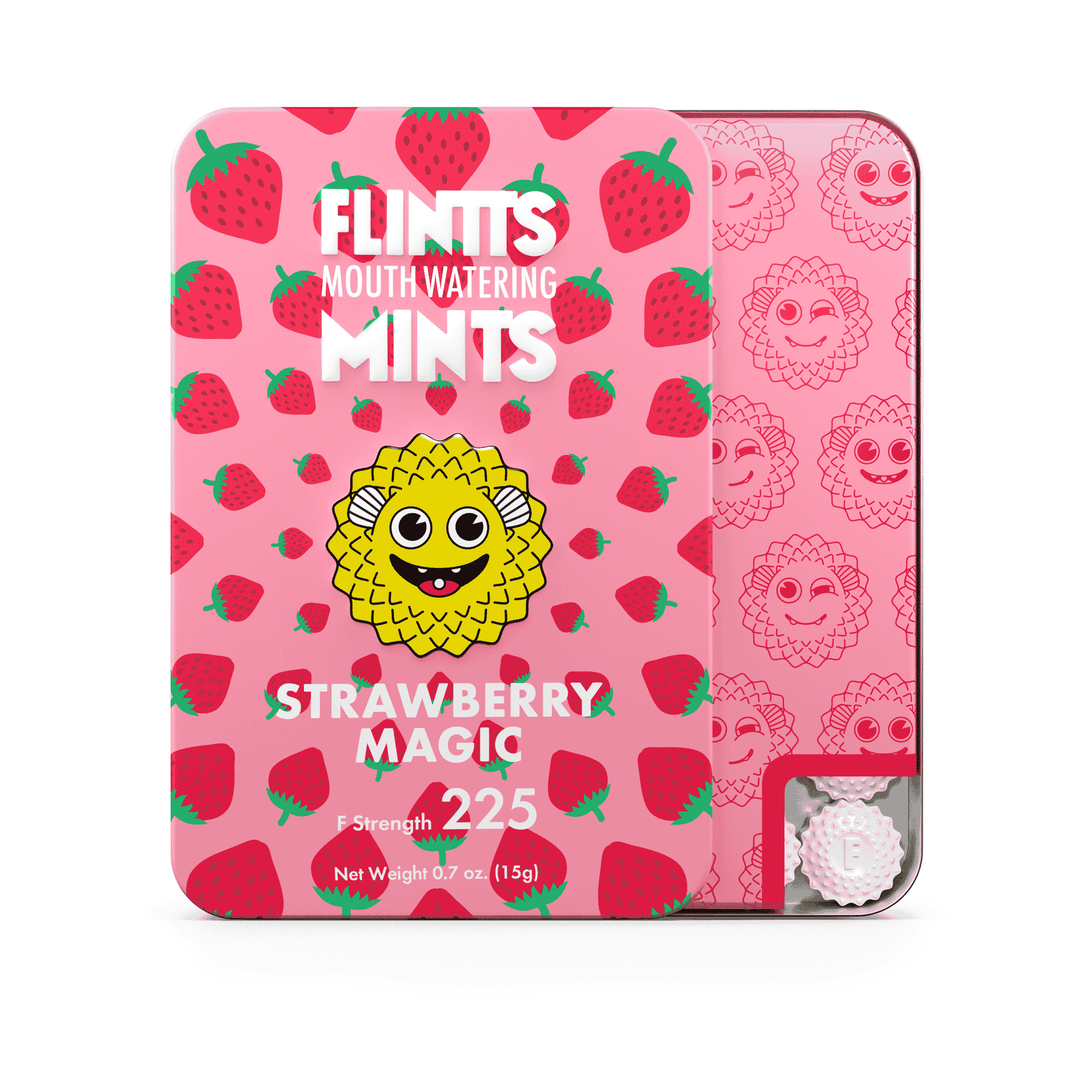 Flintts Mouthwatering Mints - Strawberry Magic