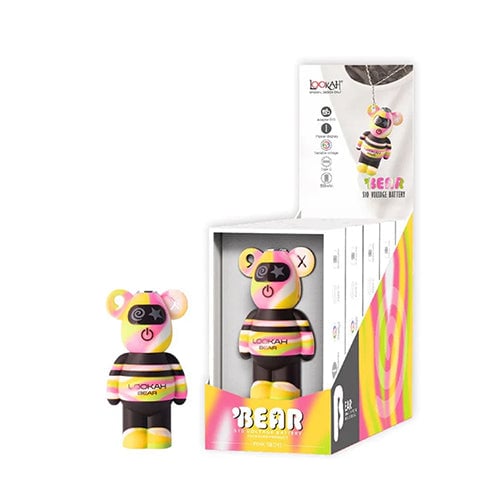 Lookah Bear - Pink Tiedye