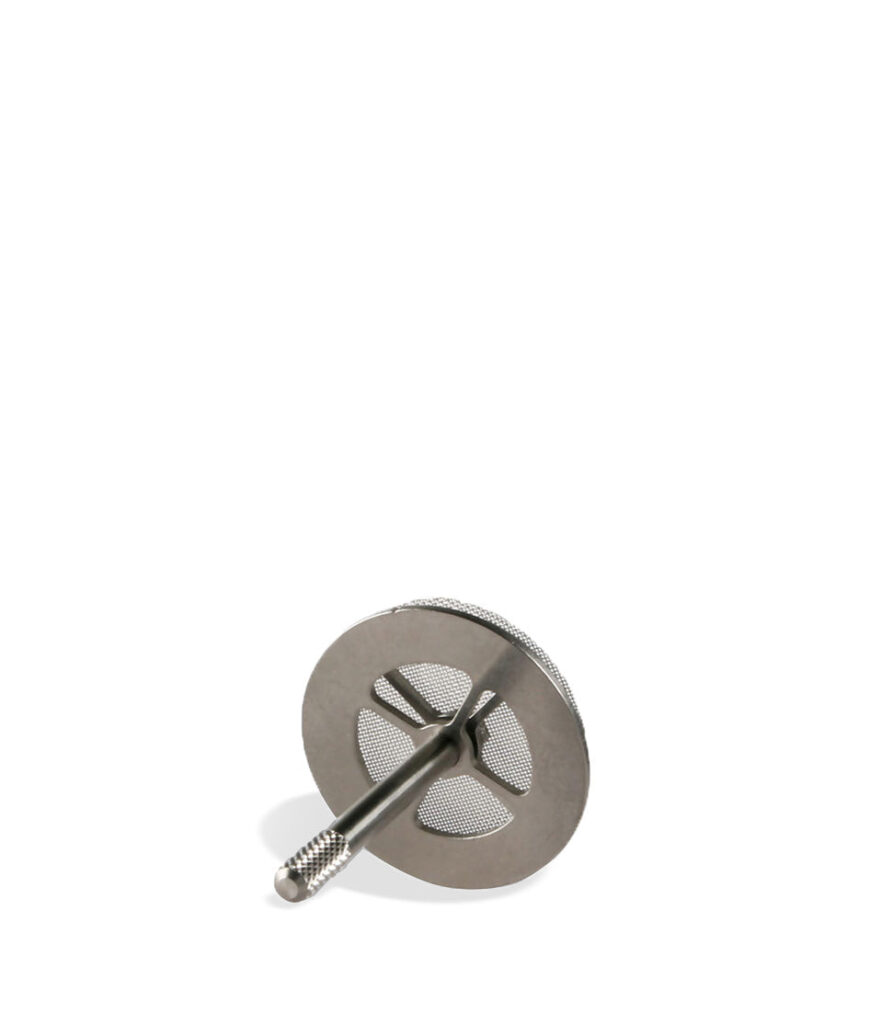 Storz & Bickel Volcano Vaporizer Solid Valve Filling Chamber Insert replacement replacement part for Storz and Bickel vape on white background