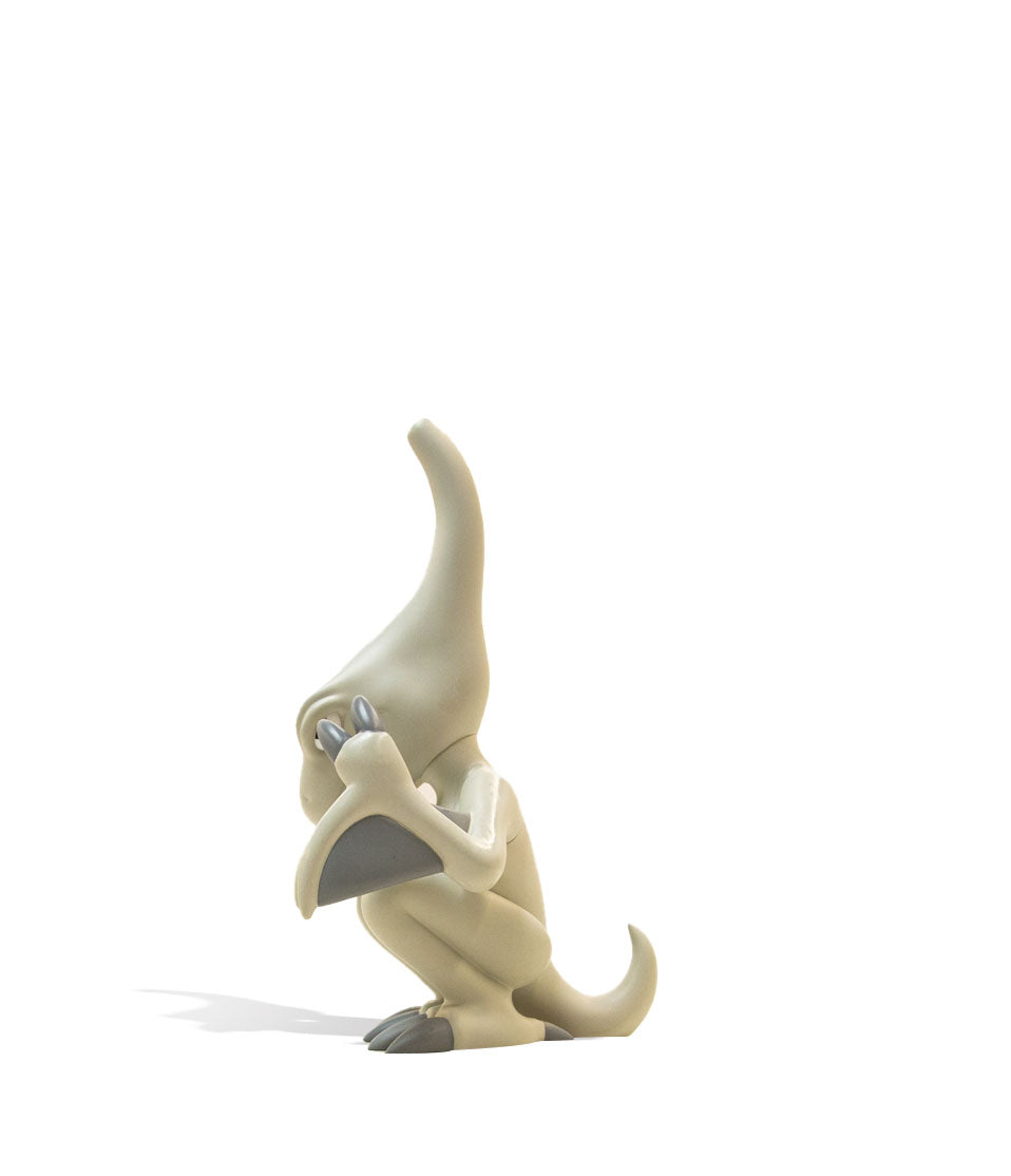Elbo Glass Gray Ptery Vinyl Figure side view on white background