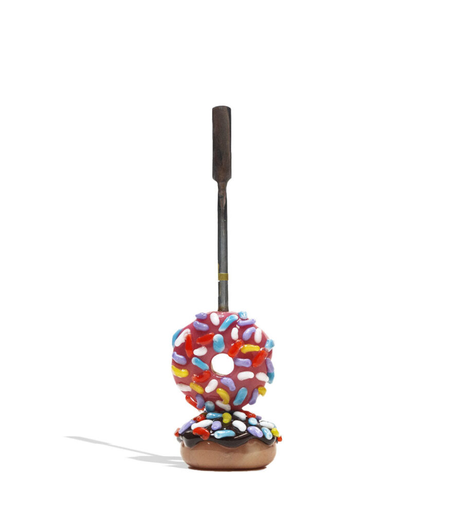 Empire Glassworks Donuts Dabber dab tool concentrate accessory on white background