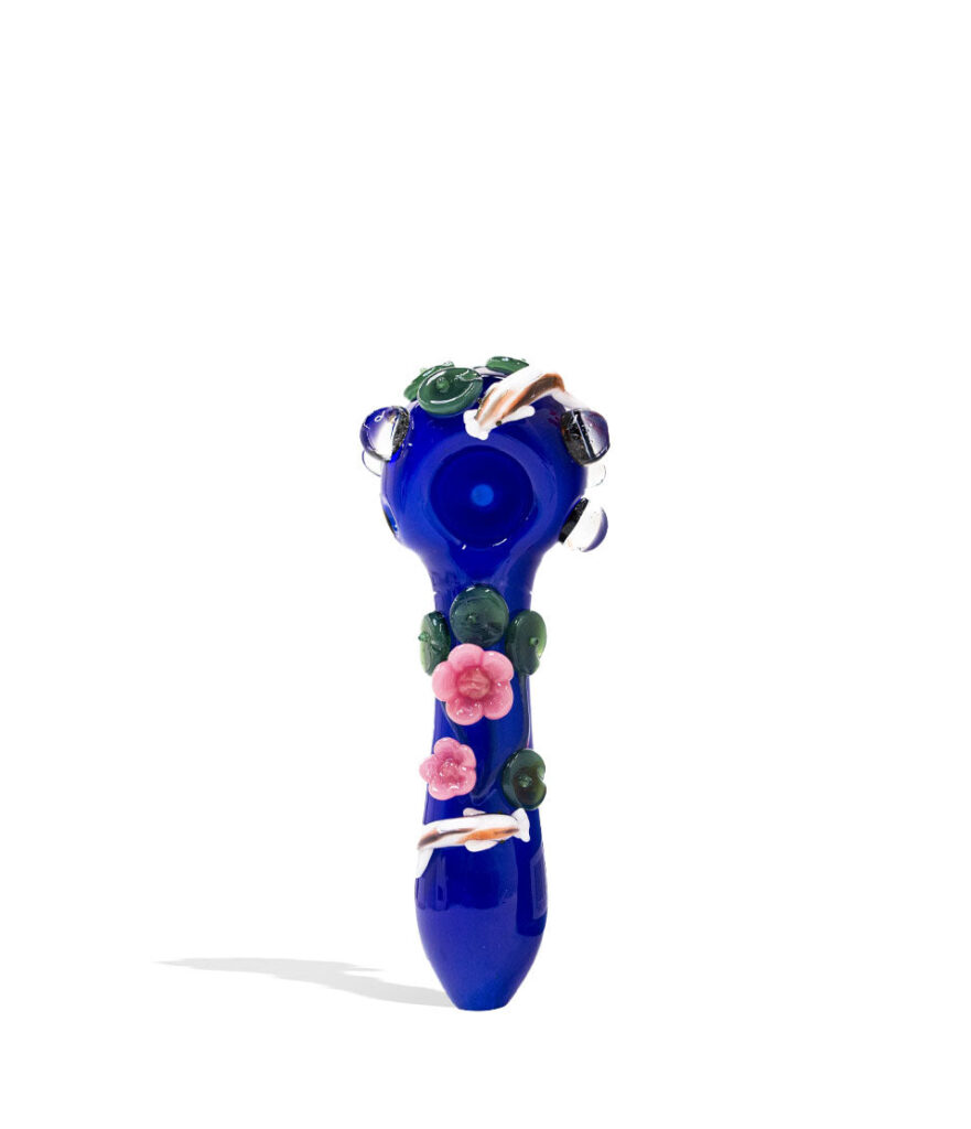 Empire Glassworks Koi Pond Spoon Hand Pipe glass hand pipe on white background