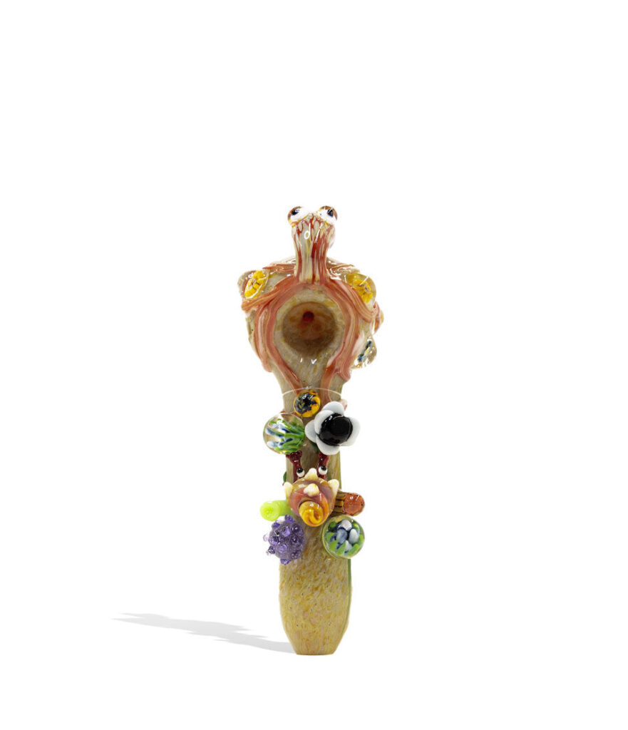 Empire Glassworks Kraken Spoon Hand Pipe glass hand pipe on white background