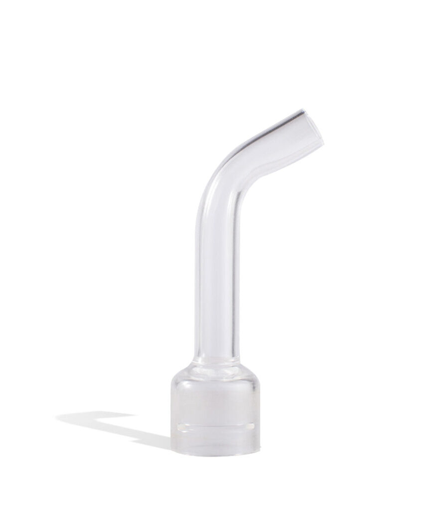 Exxus Vape Go Bent Glass Mouthpiece replacement mouthpiece for Exxus Vape vape on white background