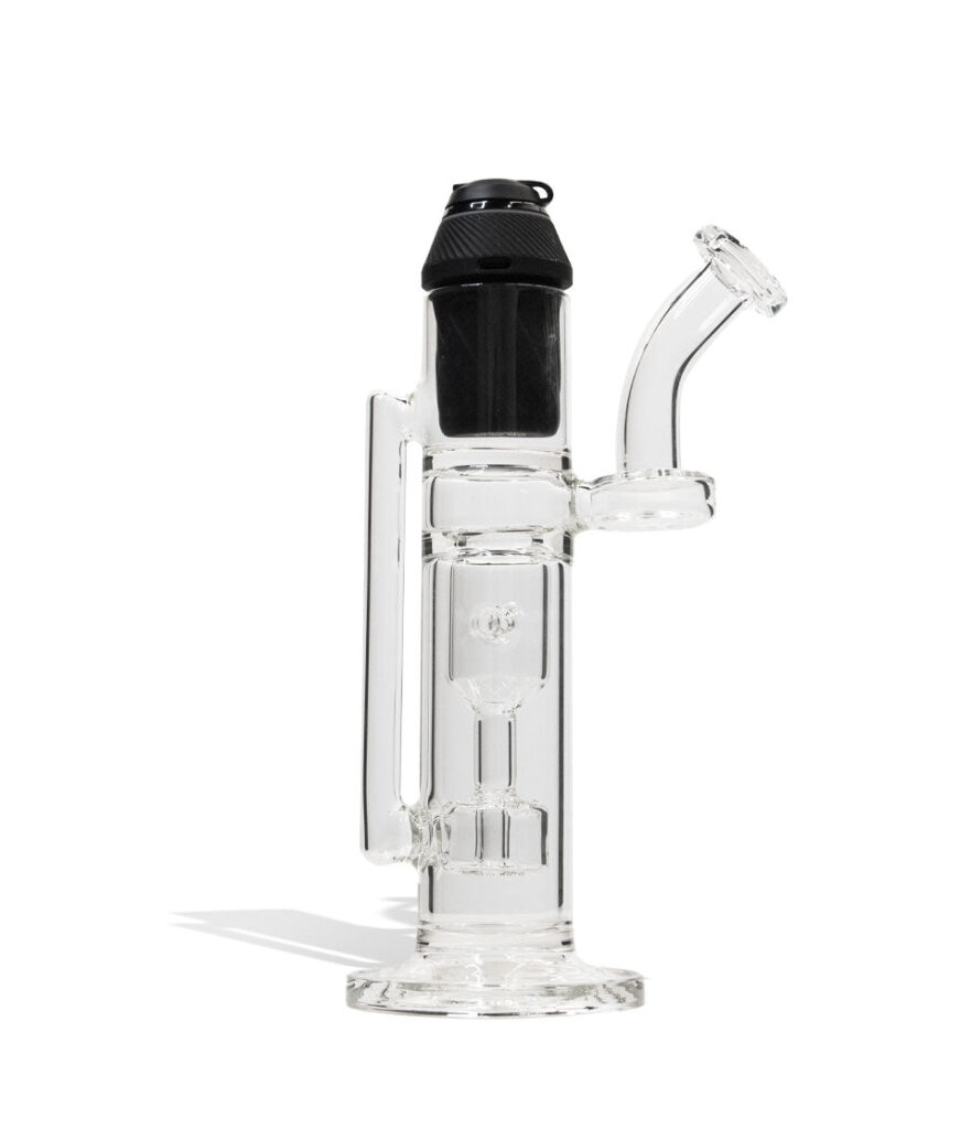 Puffco Proxy Custom 9 inch Recycler glass water pipe bong on white background