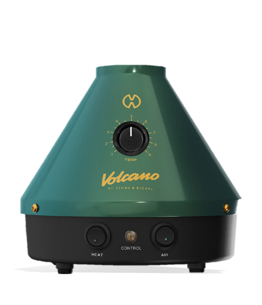 Storz & Bickel Volcano Classic Vaporizer 25th Anniversary Special Edition dry herb vaporizer portable on white background