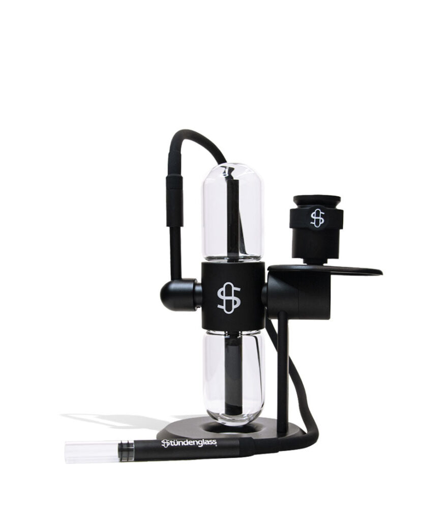 Stundenglass Kompact Gravity Infuser glass water pipe bong on white background