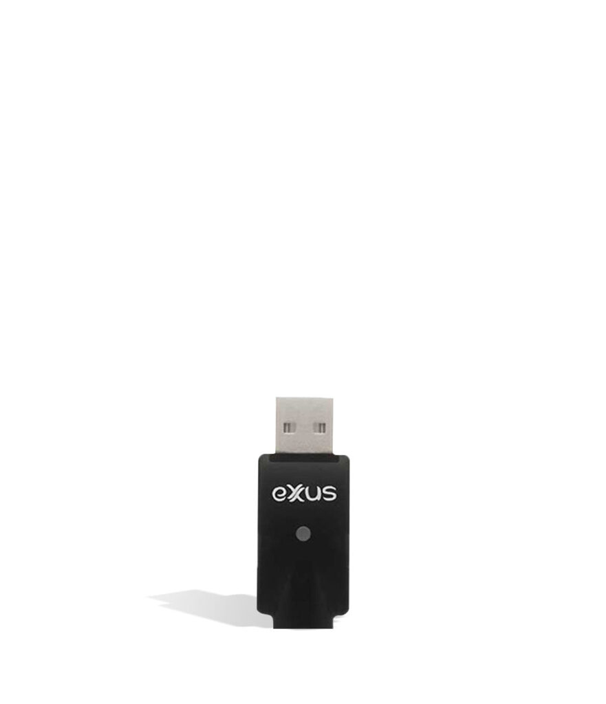 Exxus Vape 510 USB Charger 510 cartridge battery vape pen on white background