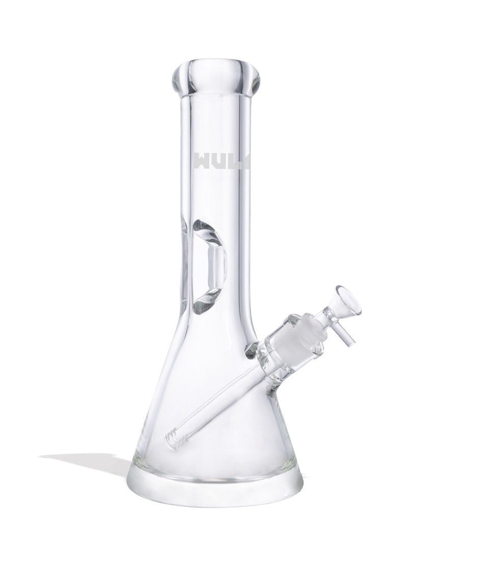 Wulf Mods 9mm 12inch Beaker Water Pipe glass water pipe bong on white background