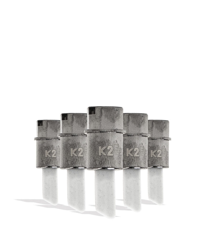 Yocan Blade K2 Replacement Tip 5pk replacement replacement part for Yocan vape on white background