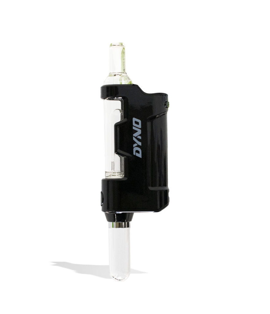 Yocan Dyno Digital Nectar Collector with Glass Bubbler nectar collector concentrate on white background