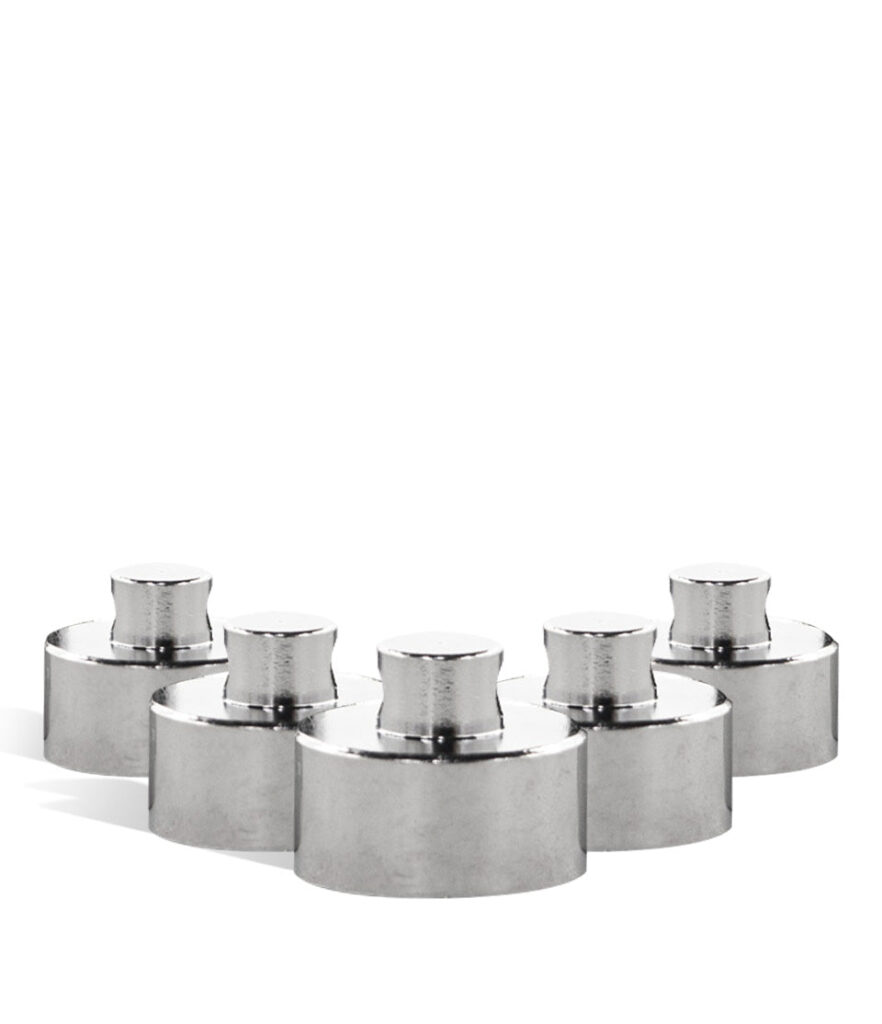 Yocan Evolve Plus Coil Cap 5pk replacement coil for Yocan vape on white background