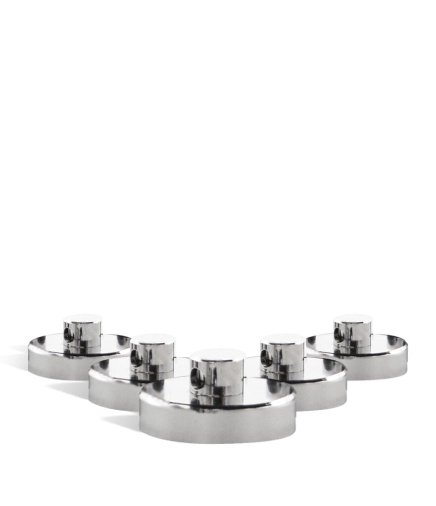 Yocan Evolve Plus XL Coil Cap 5pk replacement coil for Yocan vape on white background